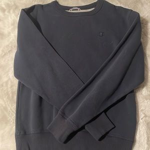 Navy blue champion crewneck